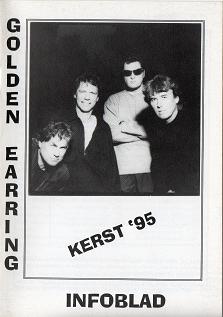 Golden Earring fanclub magazine 1995#6 front cover